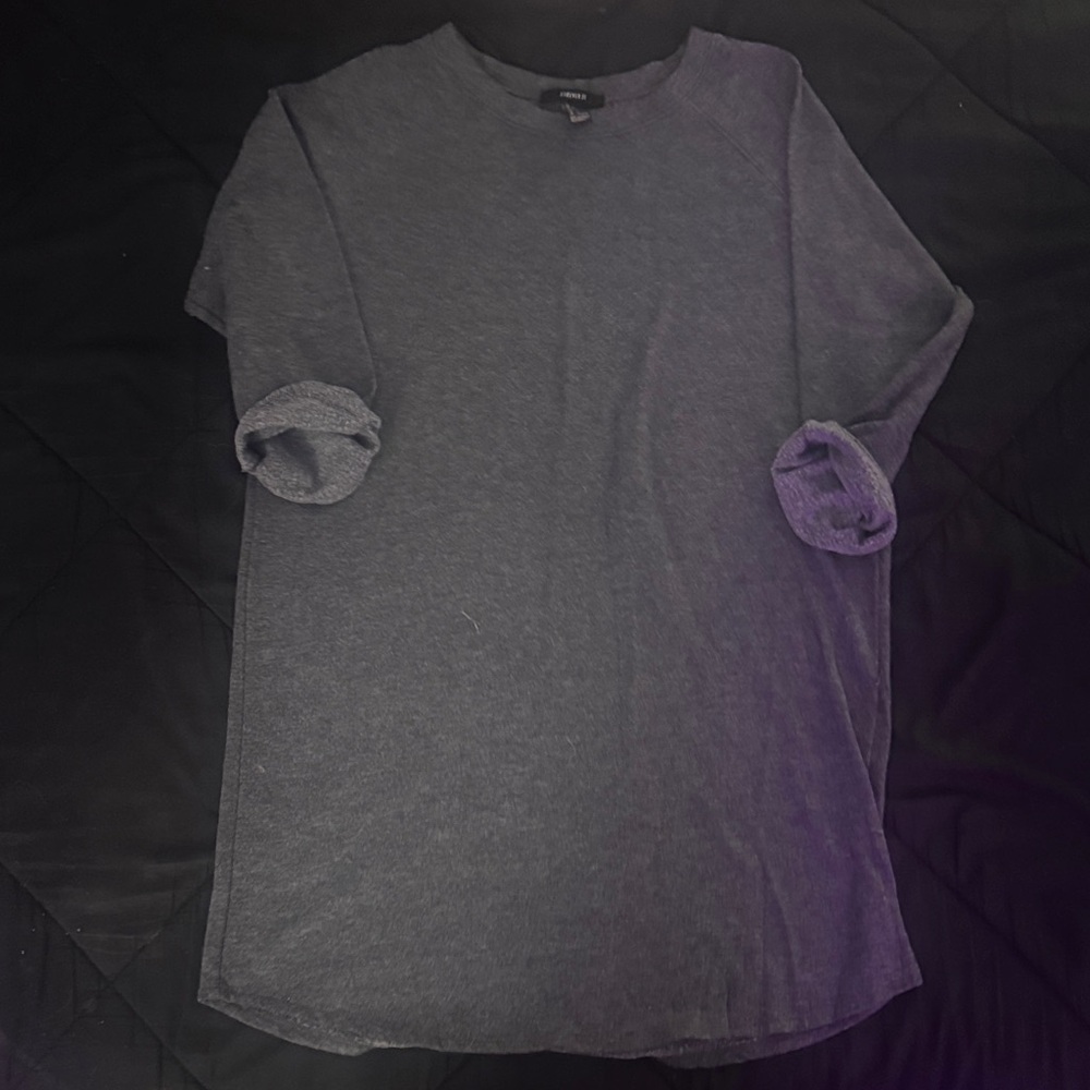 Forever 21 Gray Sweatshirt